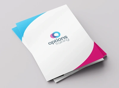 Options Training Folder Mockup
