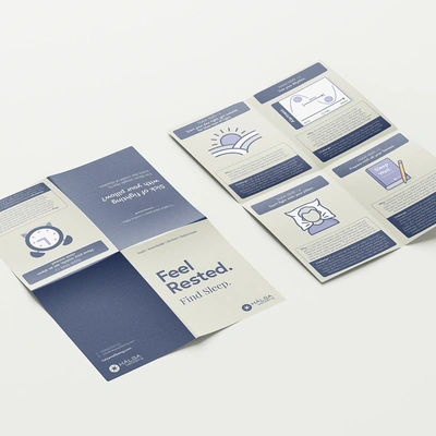  Feelrested Foldedleaflets Mockup