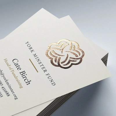  Gold Foil Business Cards