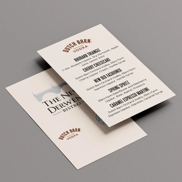  A5 Cocktail Menu Mockup Ver2