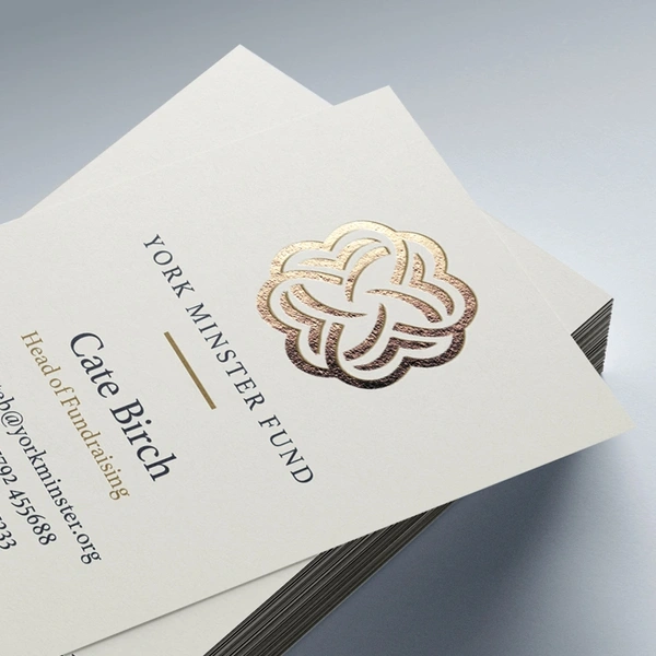  Gold Foil Business Cards